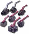 High pressure ball valves